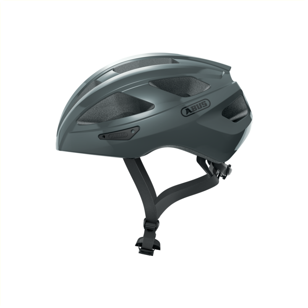 Abus Macator Helm L (58-62cm) Race grey