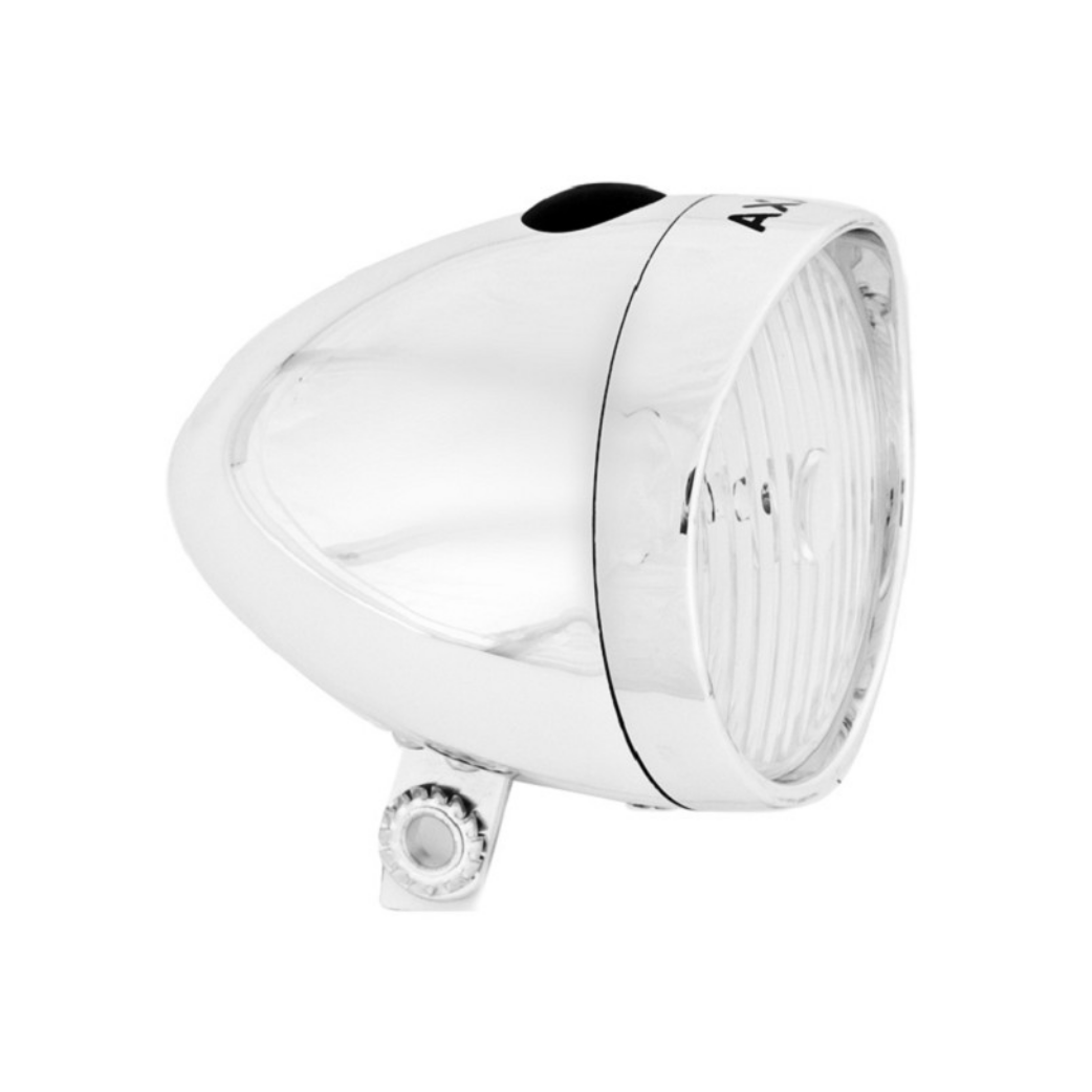 Axa Classic Headlight Silver Batterie