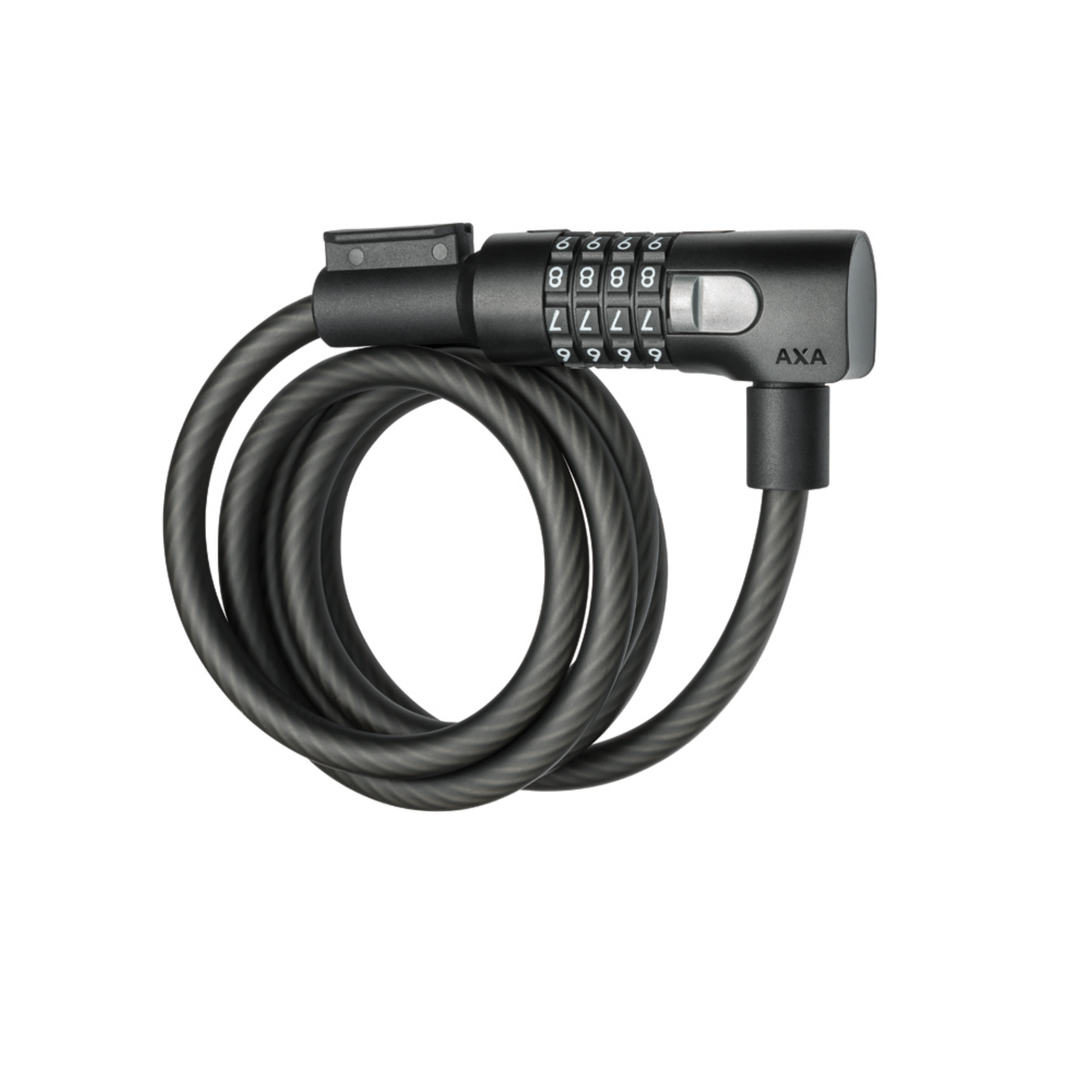 Axa Resolute C10-150 Kabelschloss mit Zahlenkombination Schwarz