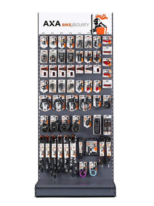 Axa Regalkombination horizontal mit einer Kombination aus Beleuchtung und Schlössern 100cmx200cm