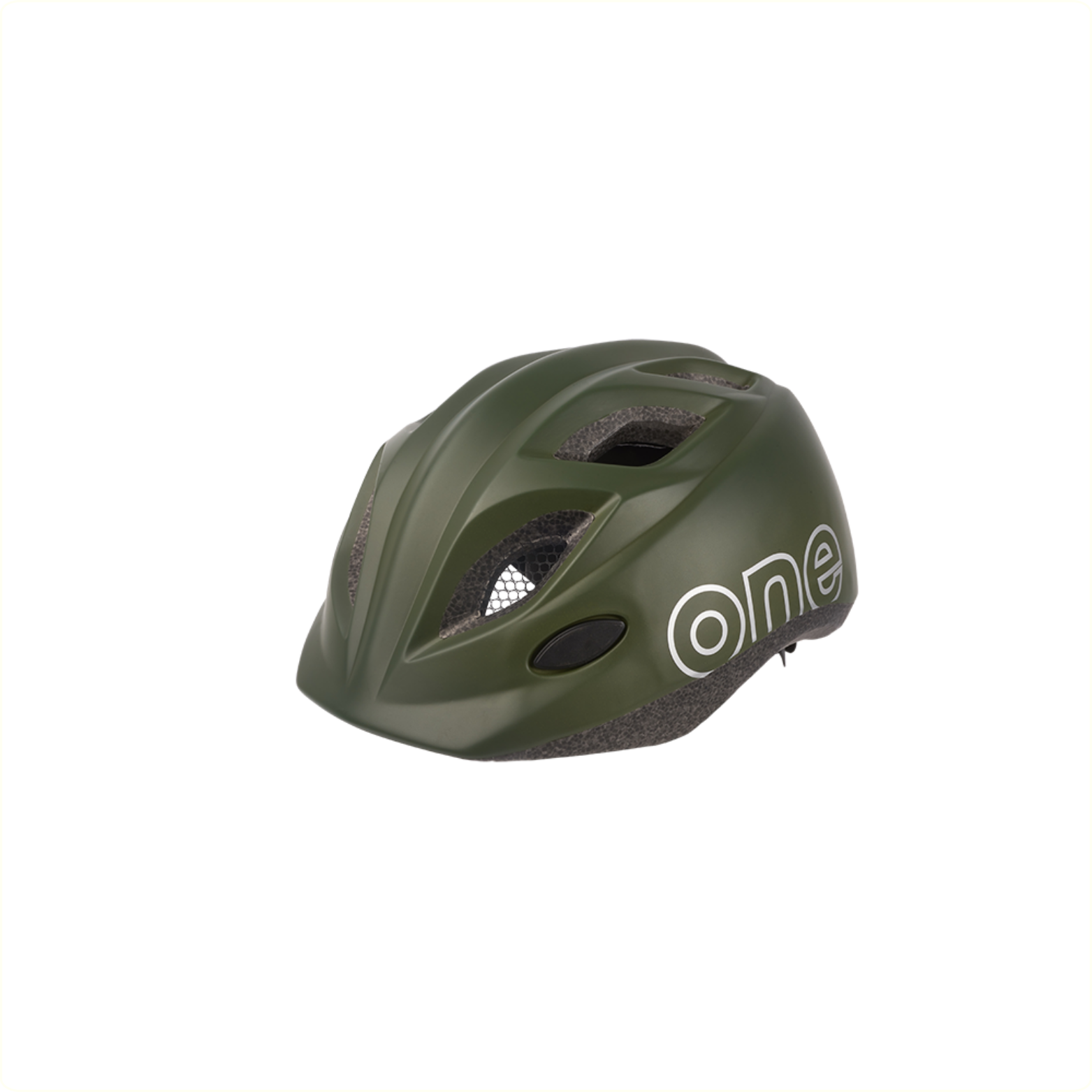 Bobike Kinderhelm One Plus. Größe: XS 48-52 cm, Farbe: Olivgrün