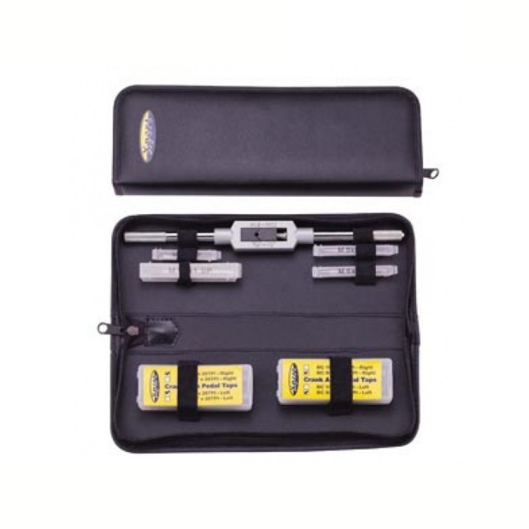 IceToolz Xpert Pedal / Rahmengewindebohrer-Set