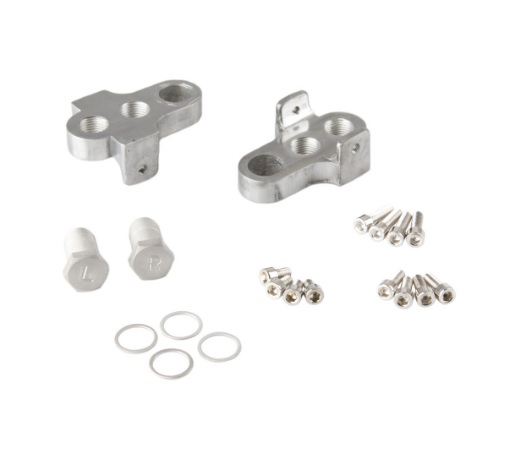 CE1104A Mirage crankverkorter alu zilver