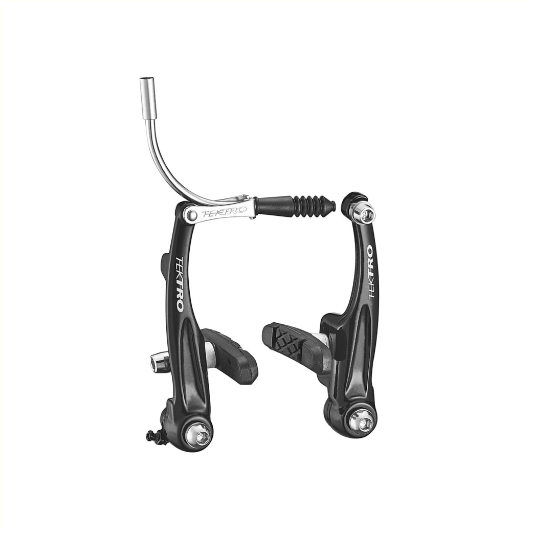 Tektro Bremsensatz V-Brake M837AL + Bremsbelag, schwarz