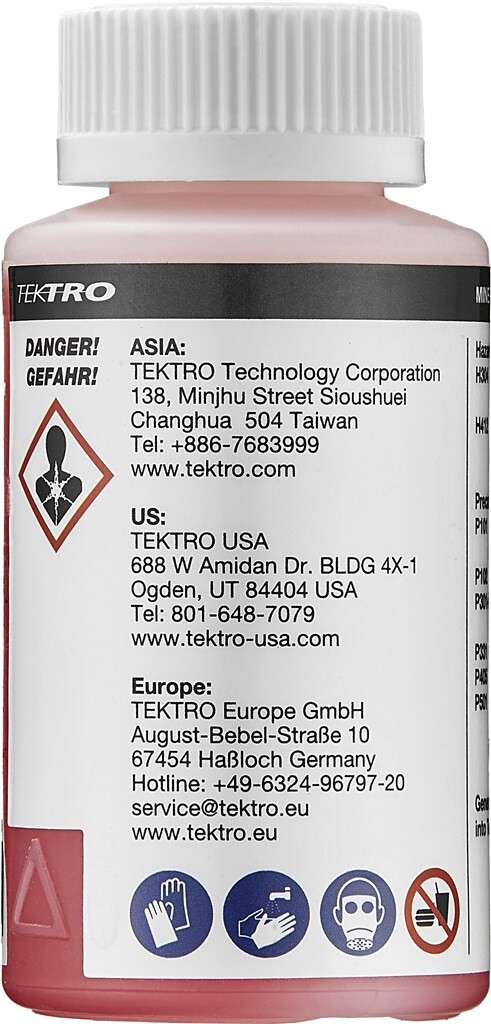 Tektro Scheibenbremsen-Hydrauliköl (Mineralöl) 100 ml/Flasche
