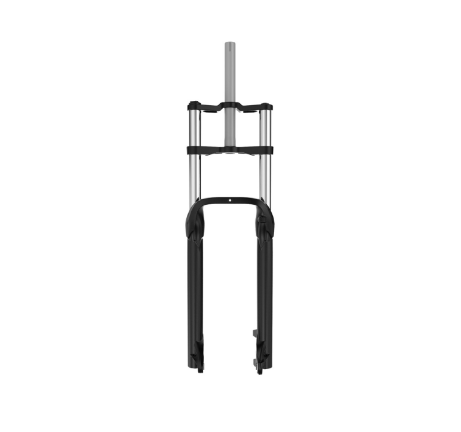 Vordergabel 26x1 3/8 schwarz mit Dynamohaken. 1 Zoll, Steuerrohr 250 mm.