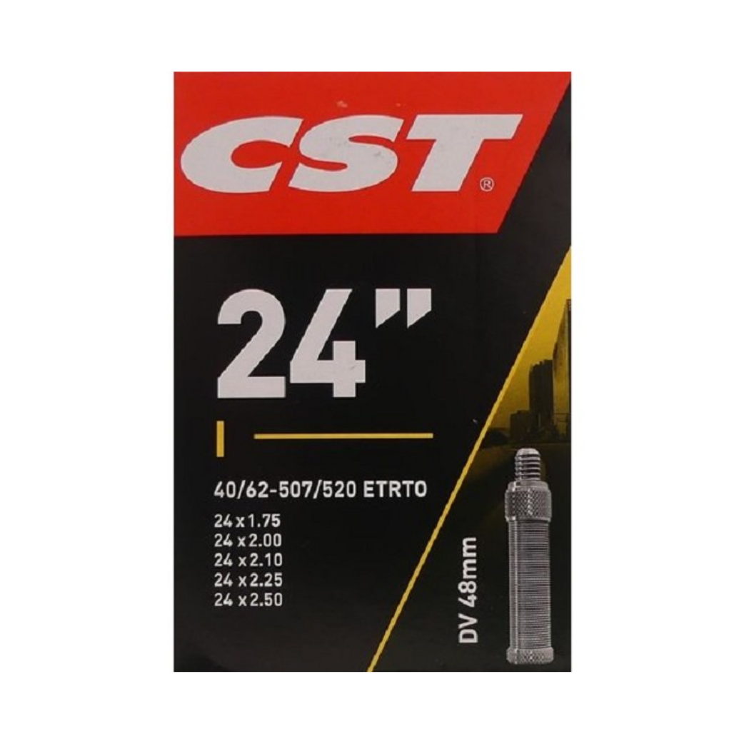 CST Schlauch 24x1,75 -2,25 ETRTO 47/62-507/520 Combi, Ventil: Dunlop Blitz/Holland 48mm