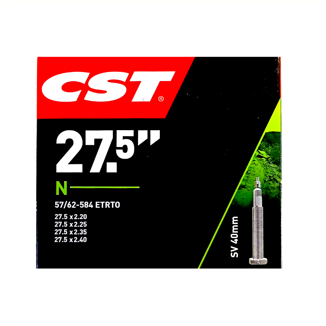 CST Schläuche 27,5 x 2,20 – 27,5 x 2,40 ETRTO 57/62 – 584 Ventil 40 mm: Sclaverand/Französisch