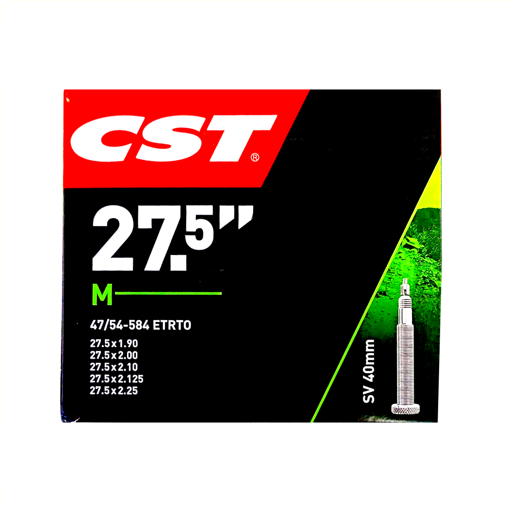 CST-Schlauch 27,5 x 1,75–2,10 ETRTO 47/54–584, Ventil: Französisch 40 mm