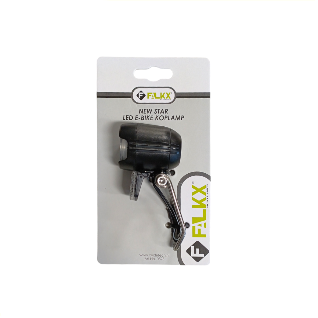 FALKX LED Coplamp E-Bike 30l E-Bike Ø-48°