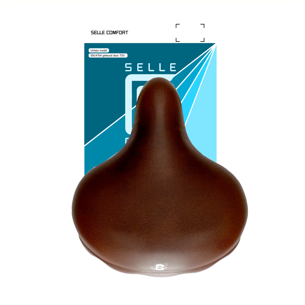 Selle Comfort Sattel braun (Nachbildung Drifter Sattel), ohne Gurt
