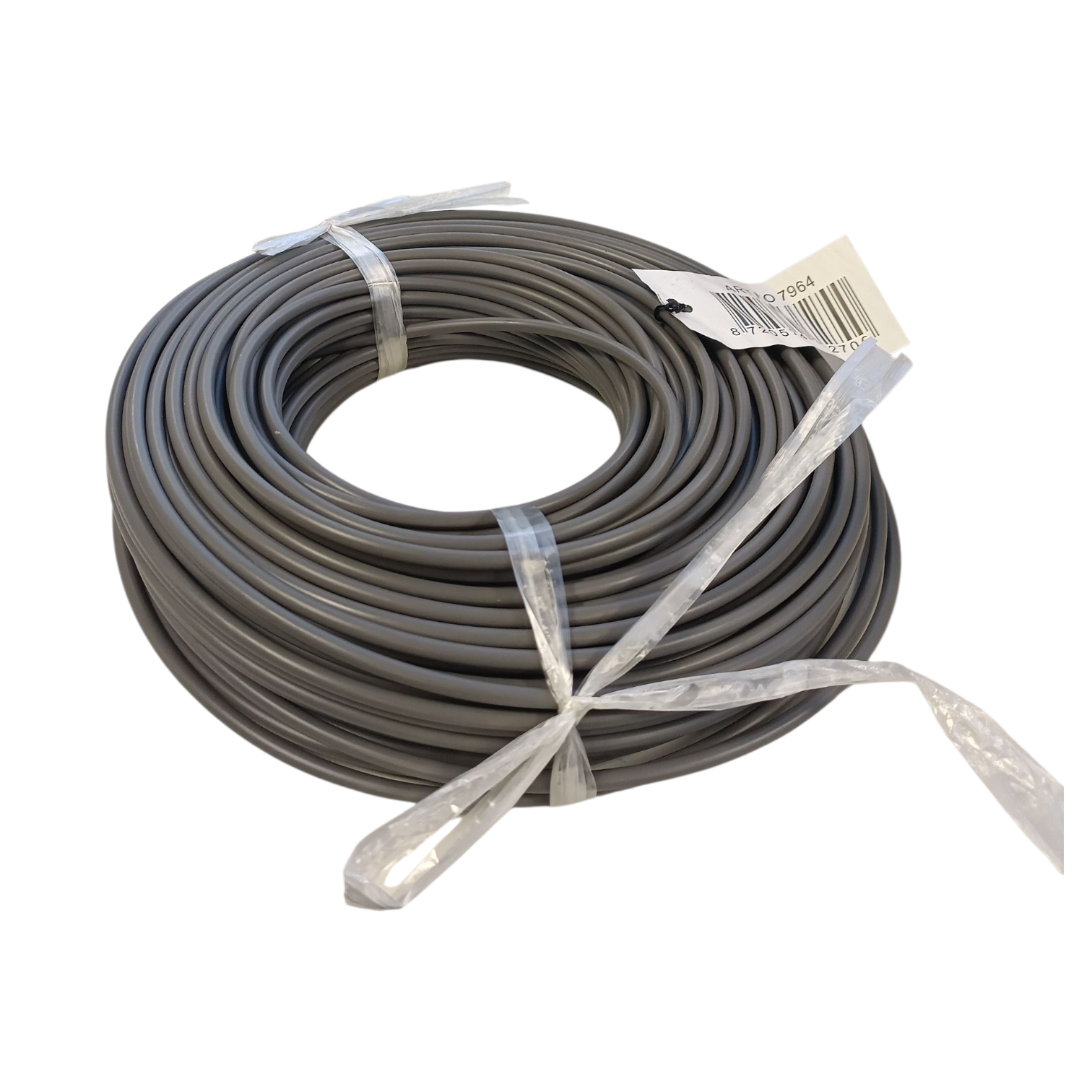 FALKX Außenkabel (gefüttert) Gang 5mm Silber 50M auf Rolle