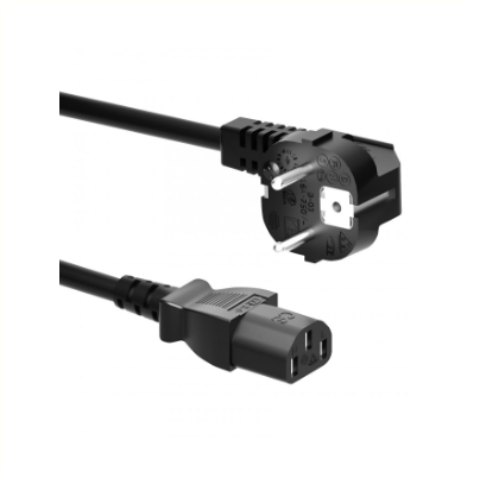 Verbindungskabel
Kabeltyp: H05VV-F 3x0,75mm²
Max. Belastung: 250V
Anschluss 1: C13
Anschluss 2: Schuko-Stecker