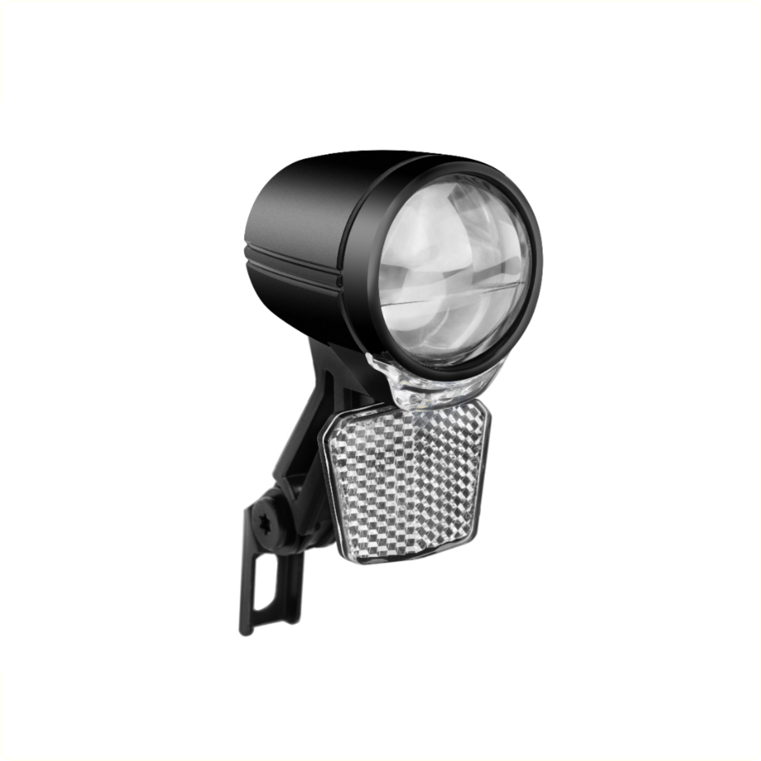 Falkx LED-Scheinwerfer schwarz, 50 Lux E-Bike 6V-48V