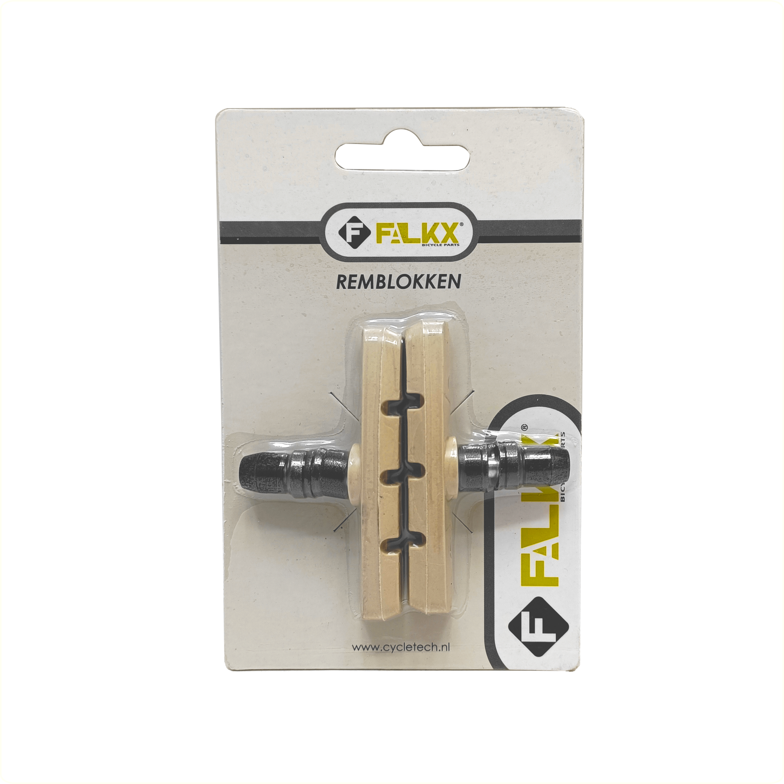 FALKX Bremsbeläge V-Brake weiß pro Paar