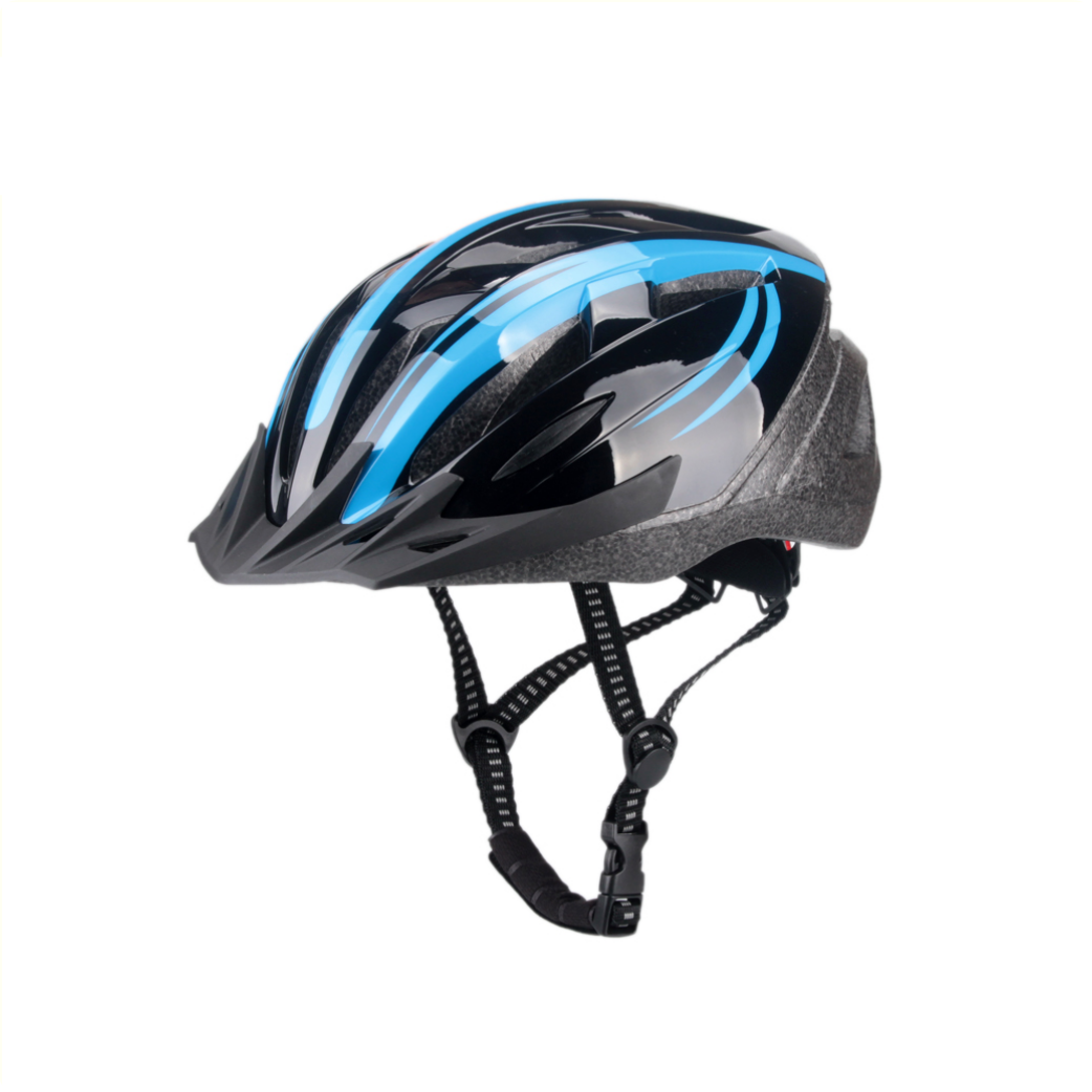 FALKX Helm, Größe L 58-61cm blau/schwarz. Entspricht NEN-EN 1078:2012+A1:2012