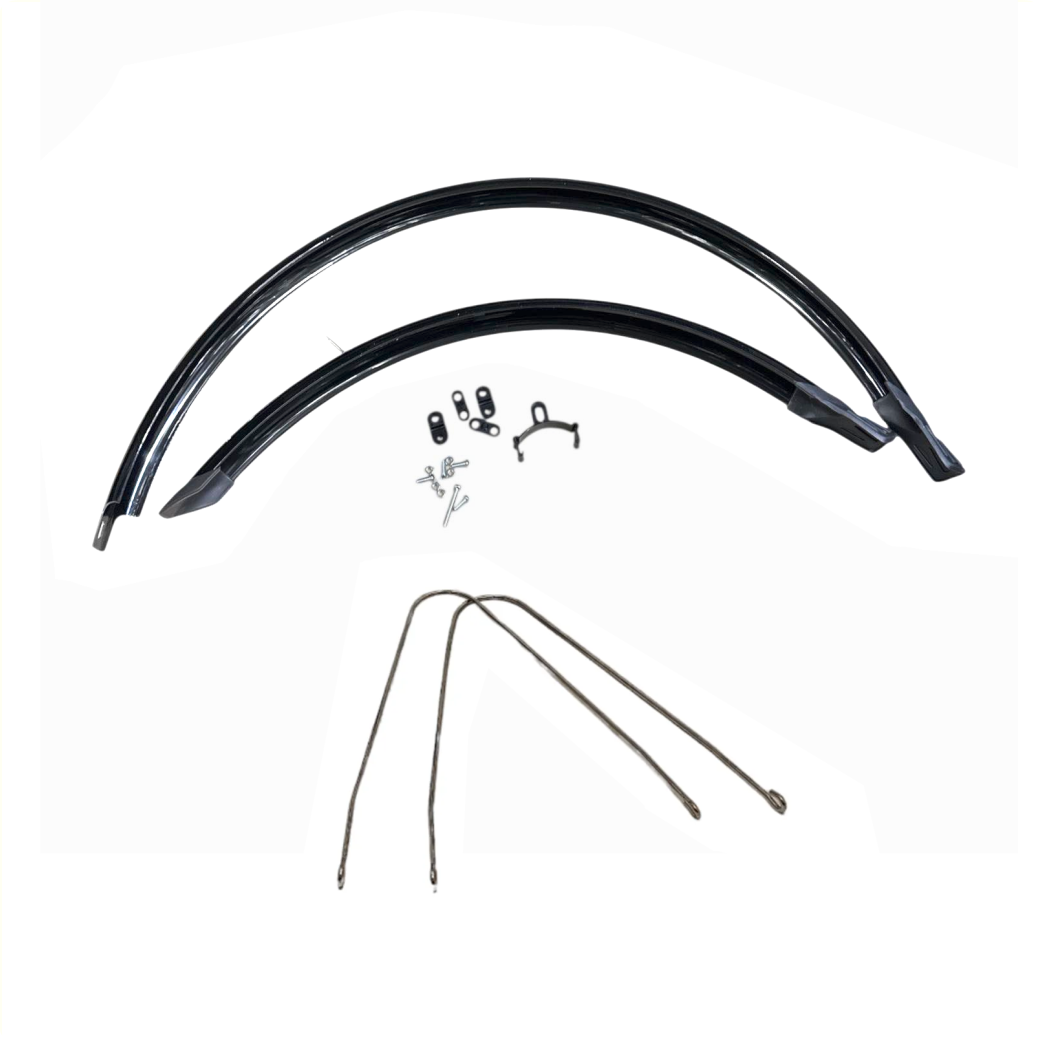 FALKX Schutzblechset 28", schwarz