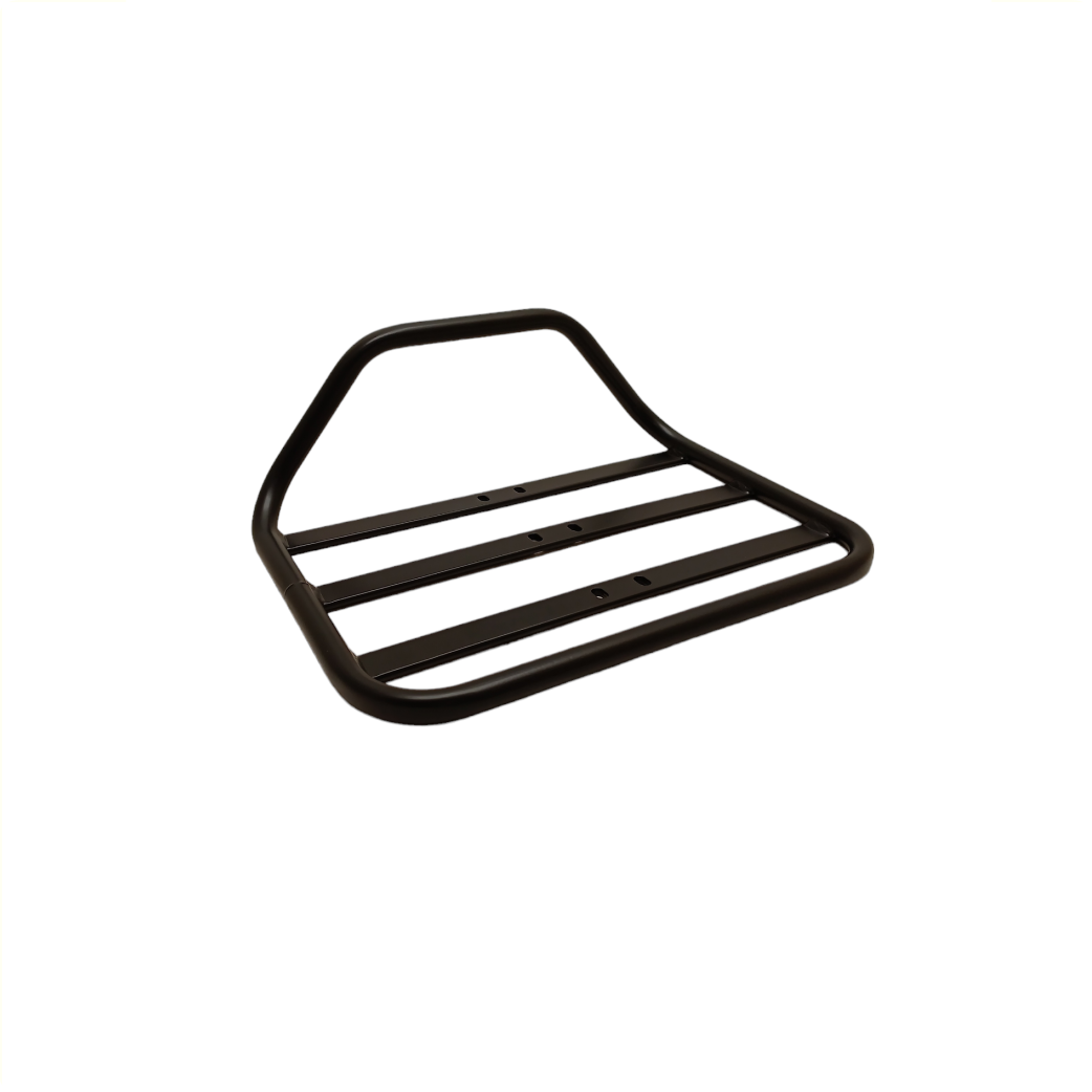 Porte-bagages avant Steco/ Avalon E-Load/E-Delivery, noir.