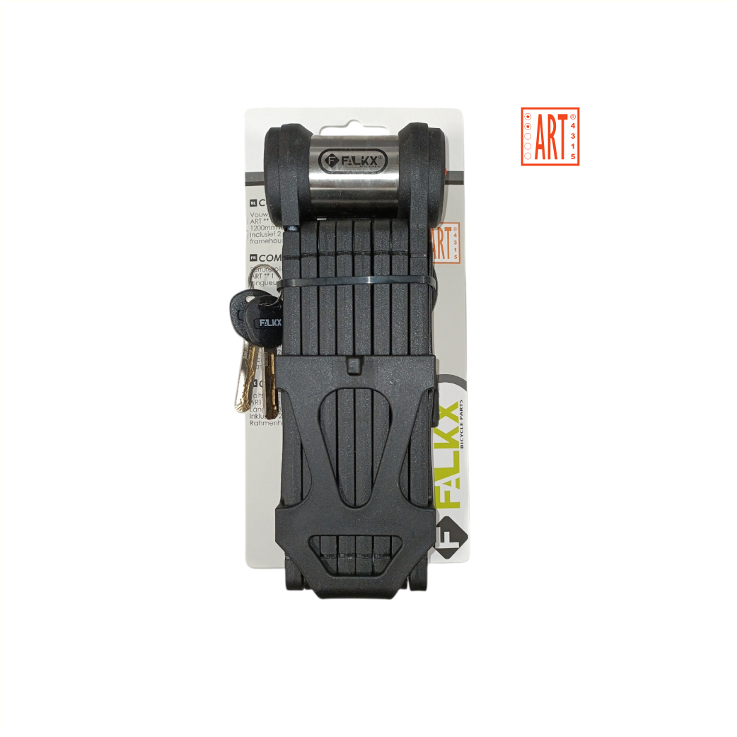 FALKX Compact Faltschloss 120cm schwarz ART**