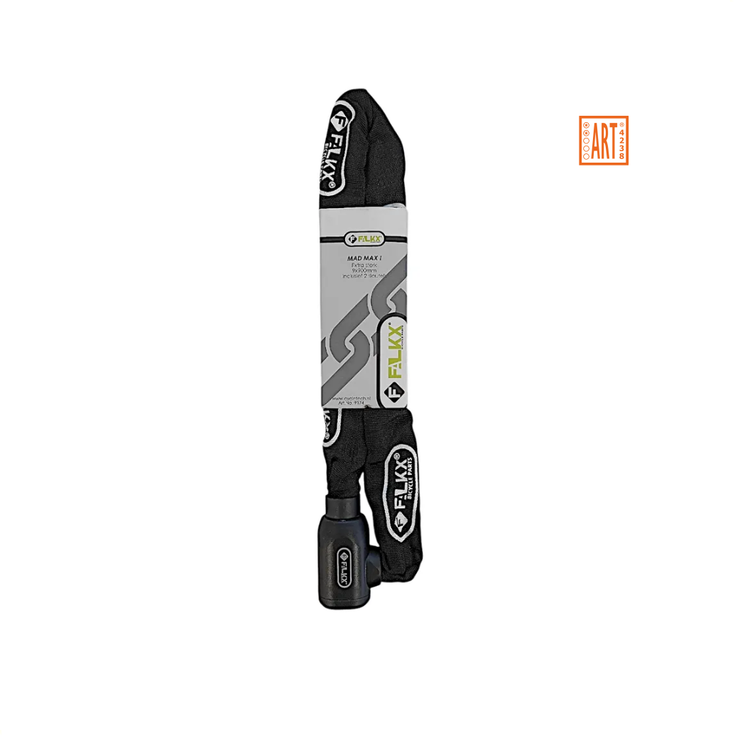 FALKX Mad Max I Kettenschloss 9x900mm schwarz. Nylonhülle ART**