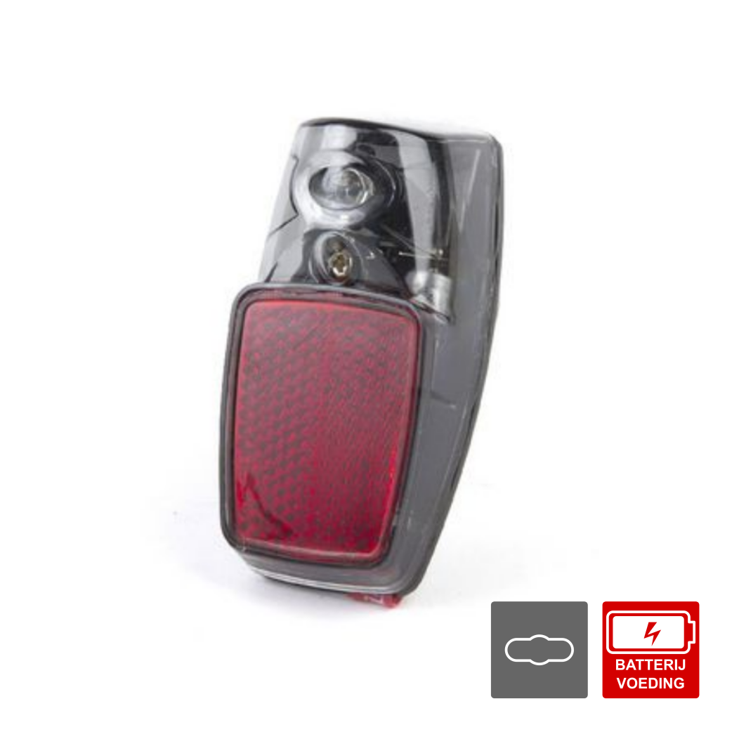 IkziLight Rücklicht 1x LED, Batterie, Schutzblechmontage