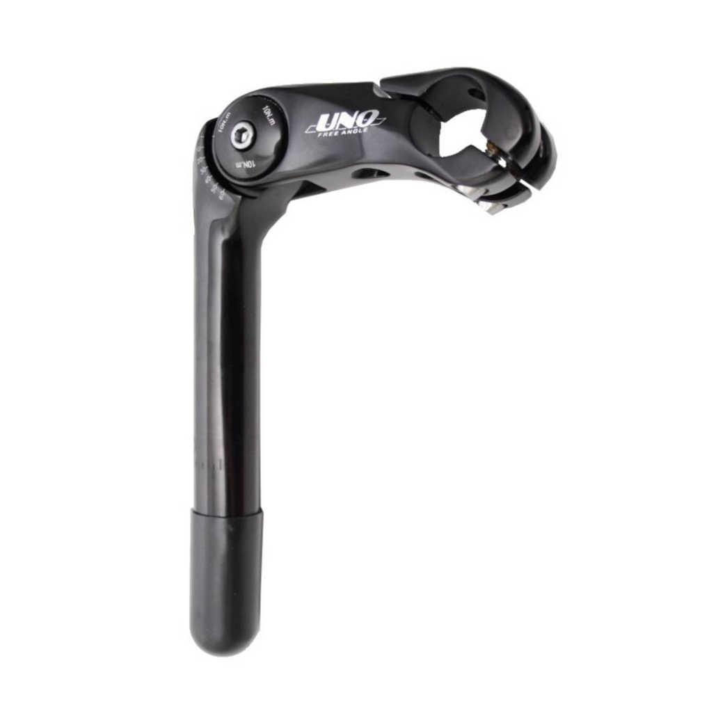 Vorbau verstellbar 110 mm x 22,2 mm, Schwarz