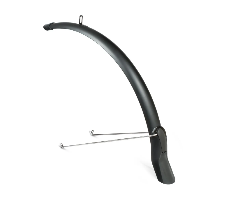 Eurofender Scatto Schutzblech 28", vorne. Matt schwarz, 51 mm breit