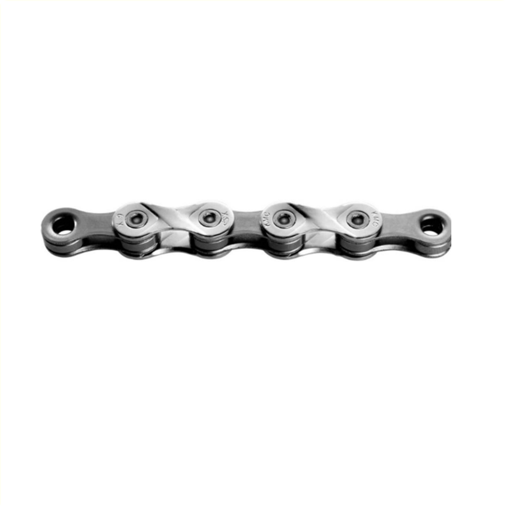 KMC X9 Kette Silber/Grau 1/2x11/128,X-Bridge, 9-fach