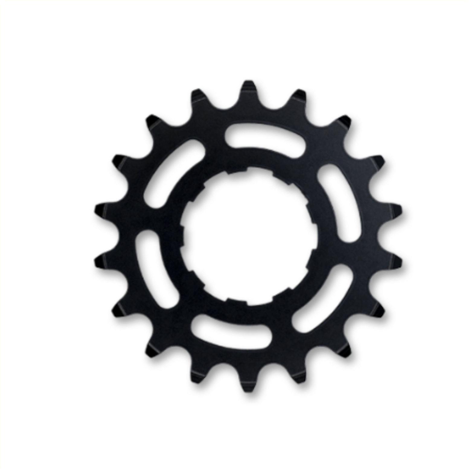 KMC-Ritzel R Enviolo schmales 18T-Hinterradritzel. Chromoly Schwarz 1/2x3/32.