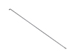 Spoke 14-295 zinc, without nipple