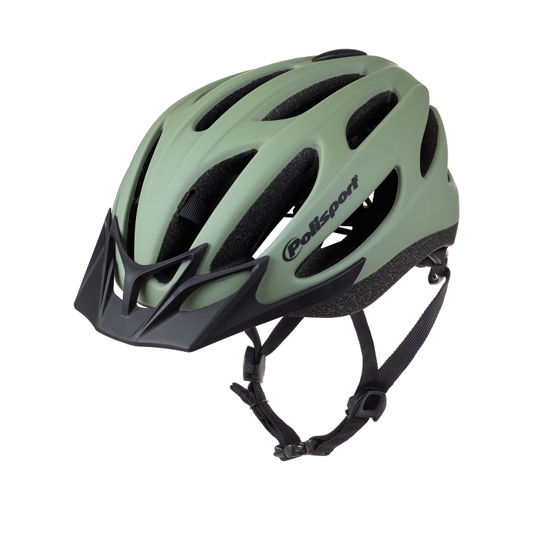 Polisport Helm Sport Flow Mattschgrün M (55-57cm)