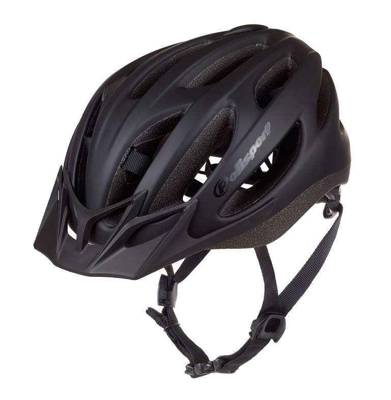 Polisport Helm Sport Flow Mattschwarz M (55-57cm)