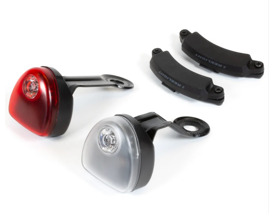 Reelight SL120+ Flash-Backup. Blinkende Fahrradlichter vorne und hinten.