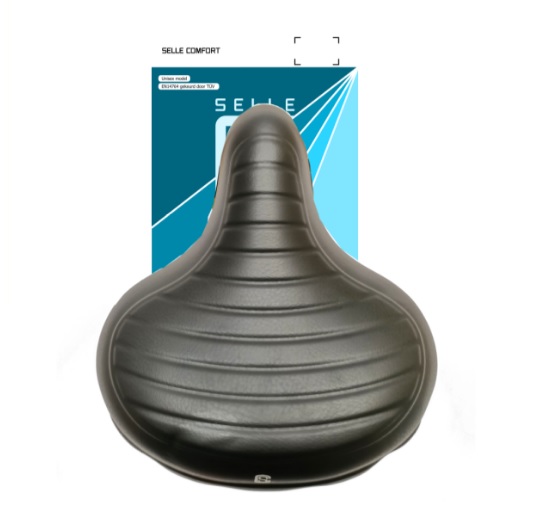 Selle Comfort Sattel Wave schwarz, ohne Gurt