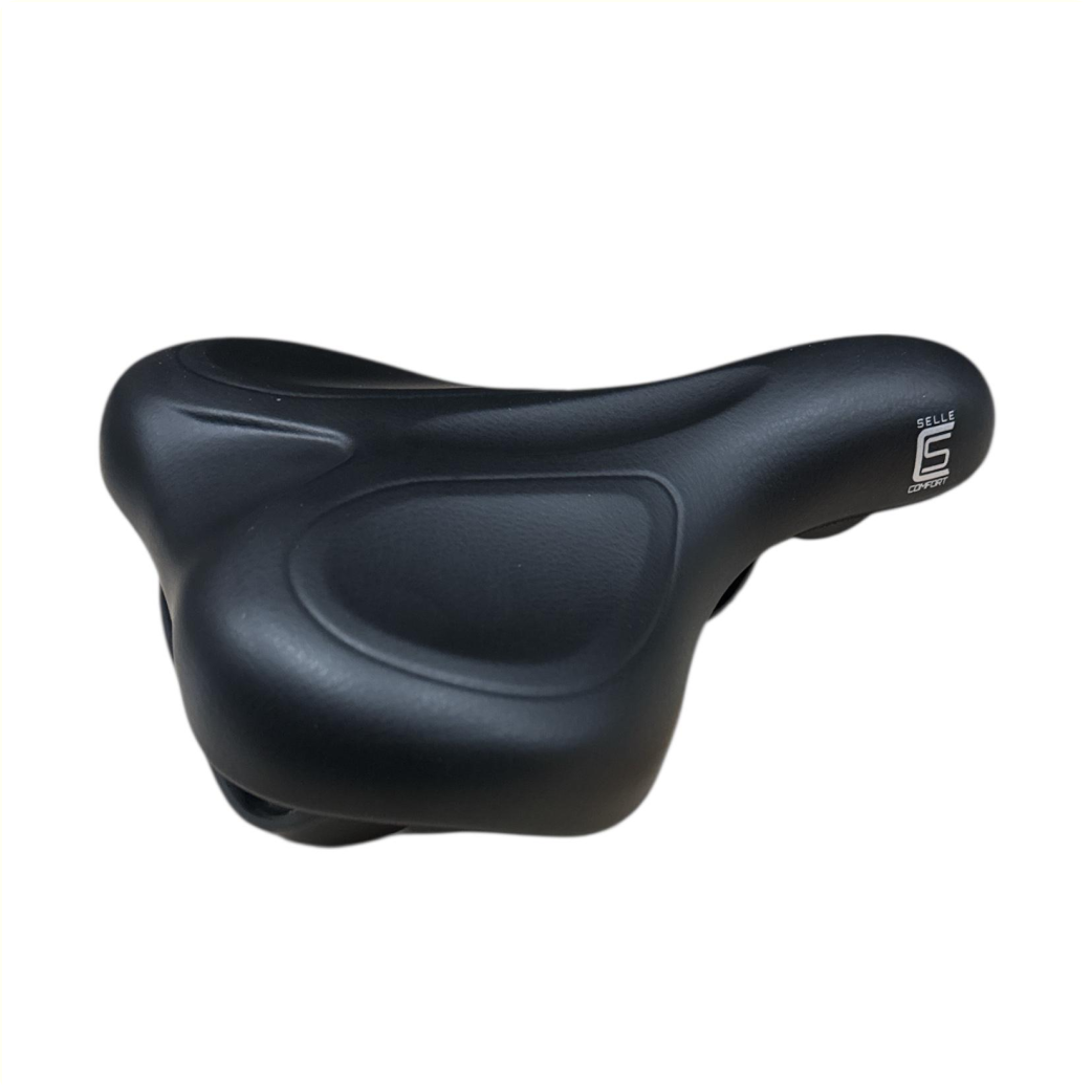 Selle Comfort Sattel E-Bike Soft medium schwarz mit Griff, ohne Gurt