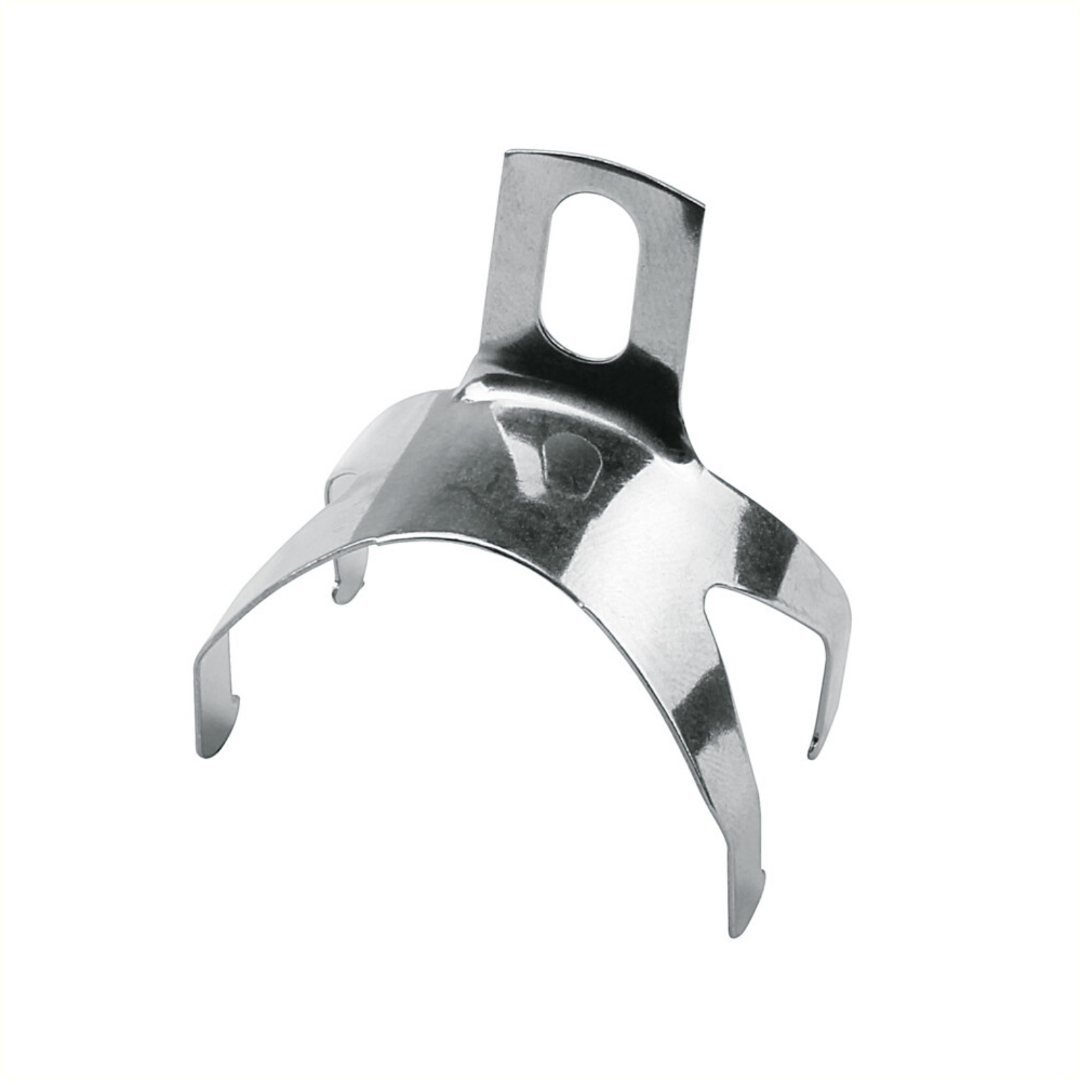 SKS Kotflügelhalterung 35mm. Metall silber