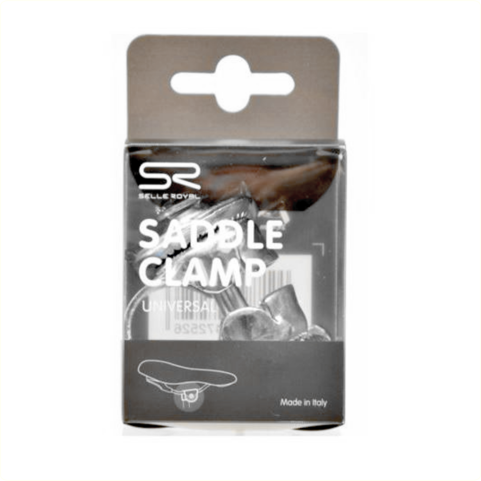 Selle Royal saddle clamp, Chrome