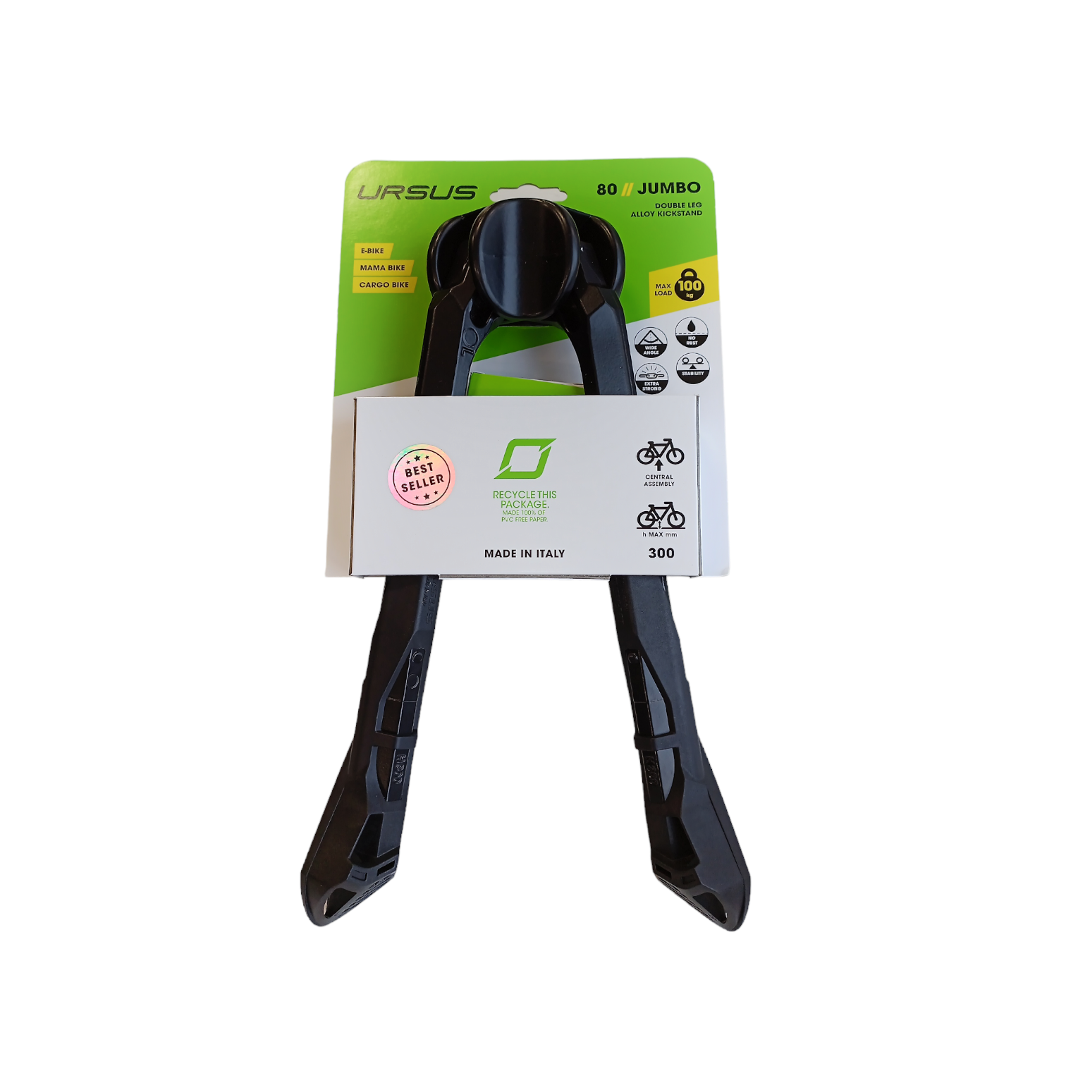 Standard Jumbo Ursus schwarz 300mm