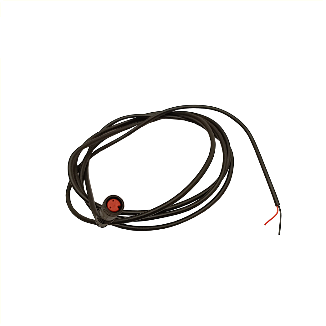 E-Bike-Beleuchtungskabel.