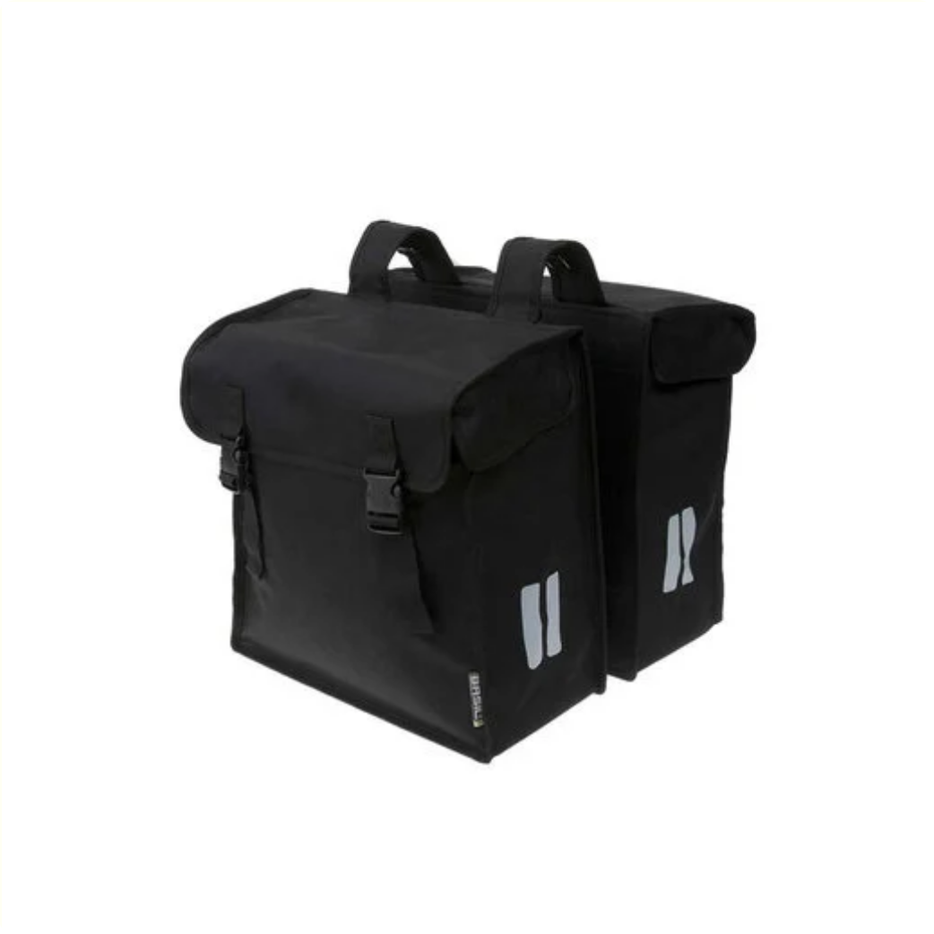 Basil Mara XXL Doppel-Fahrradtasche 47L Schwarz