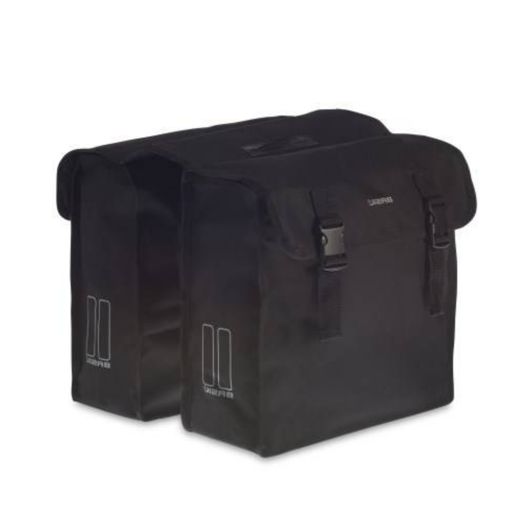 Basil Mara XL Doppel-Fahrradtasche 35L Schwarz