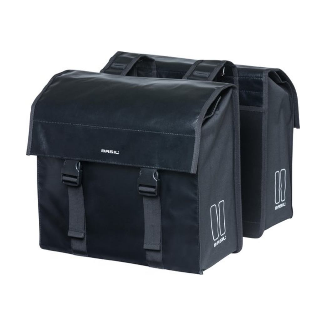 Basil Sport Design Doppel-Fahrradtasche 32L Schwarz