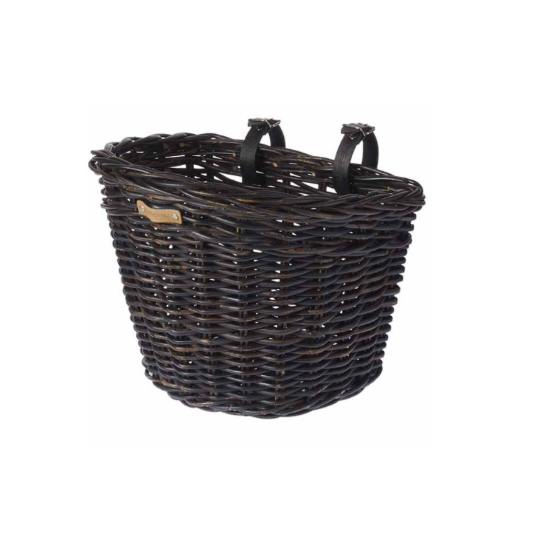 Basil Darcy L, Rattan-Fahrradkorb, halbrund, große Größe