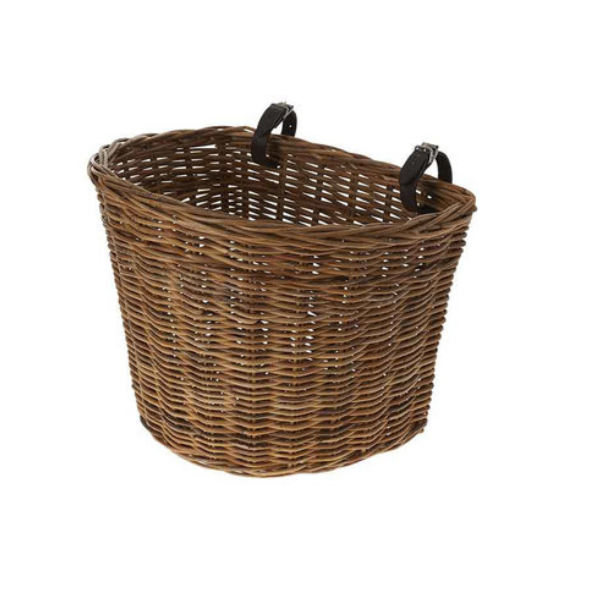 Basil Darcy L, Rattan-Fahrradkorb, halbrund, große Größe, braun
