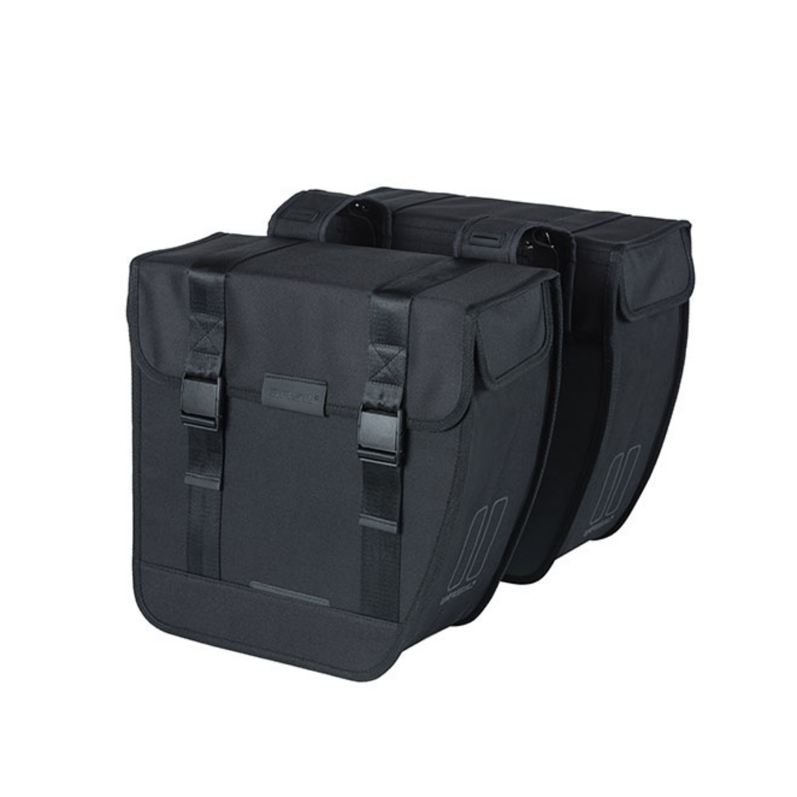 Basil Tour XL double bicycle bag 35L Black