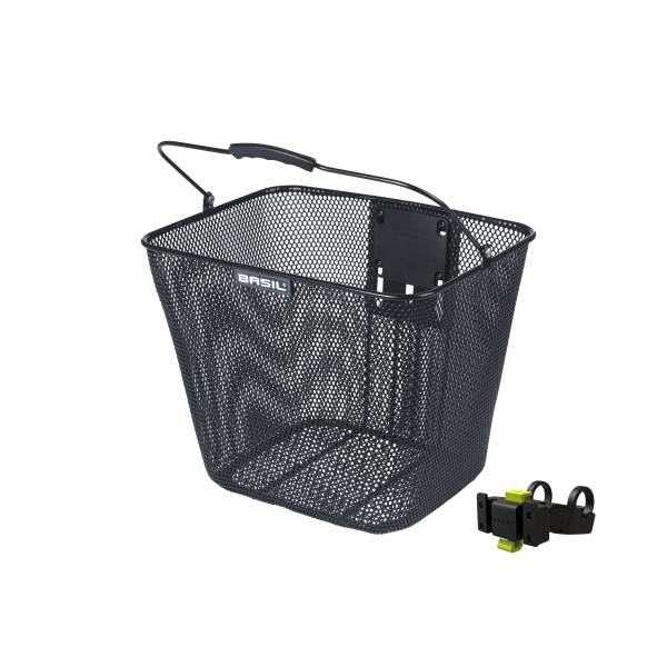 Basil Bilbao Vorderkorb KF inkl. Lenkerhalter, schwarz