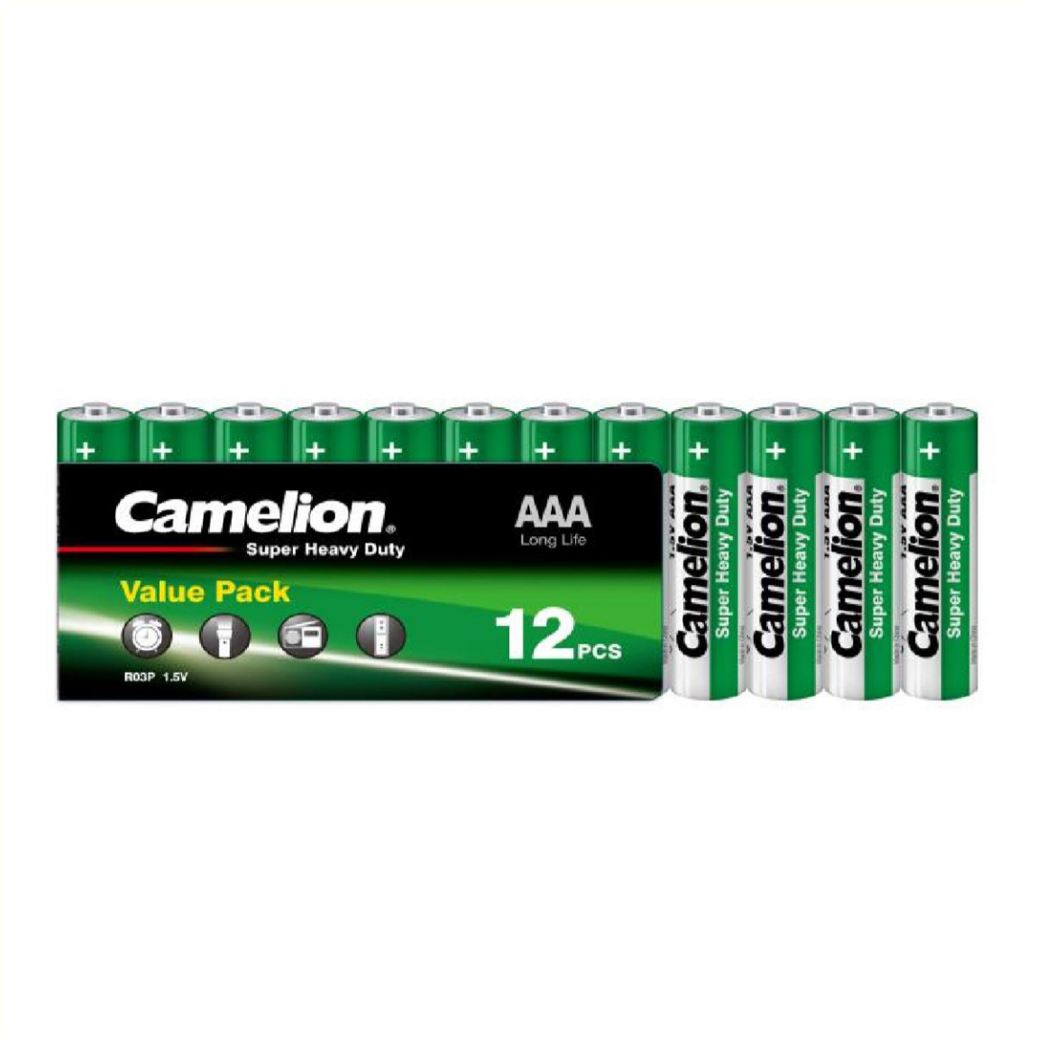 Camelion AAA Zink-Kohle-Batterien pro 12 Stück