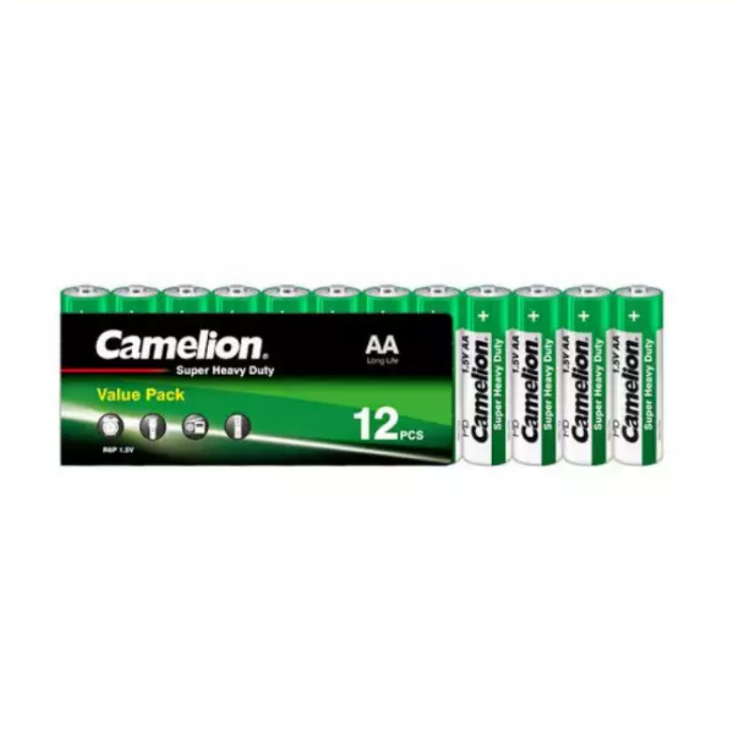 Camelion AA Zink-Kohle-Batterien pro 12