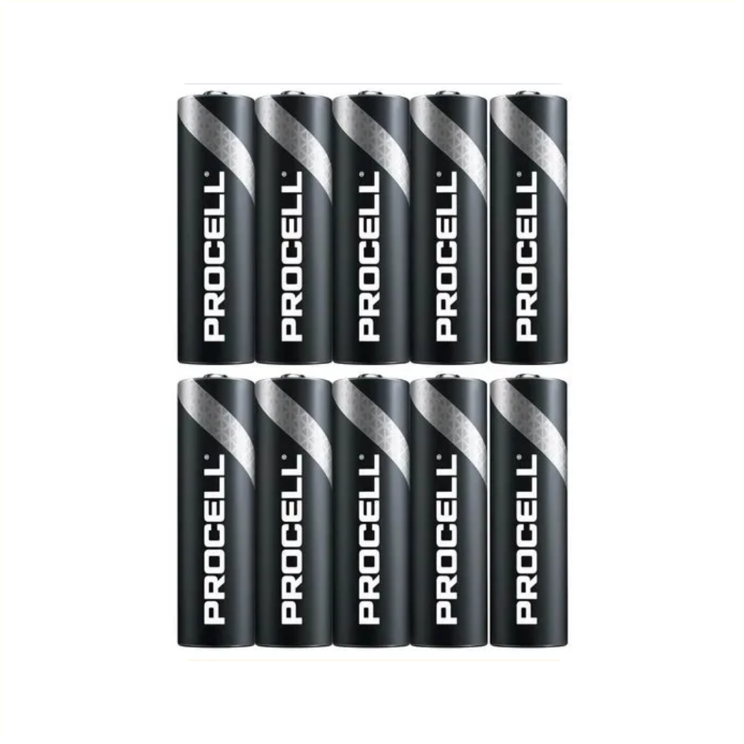Duracell Procell AA Alkaline-Batterien pro 10