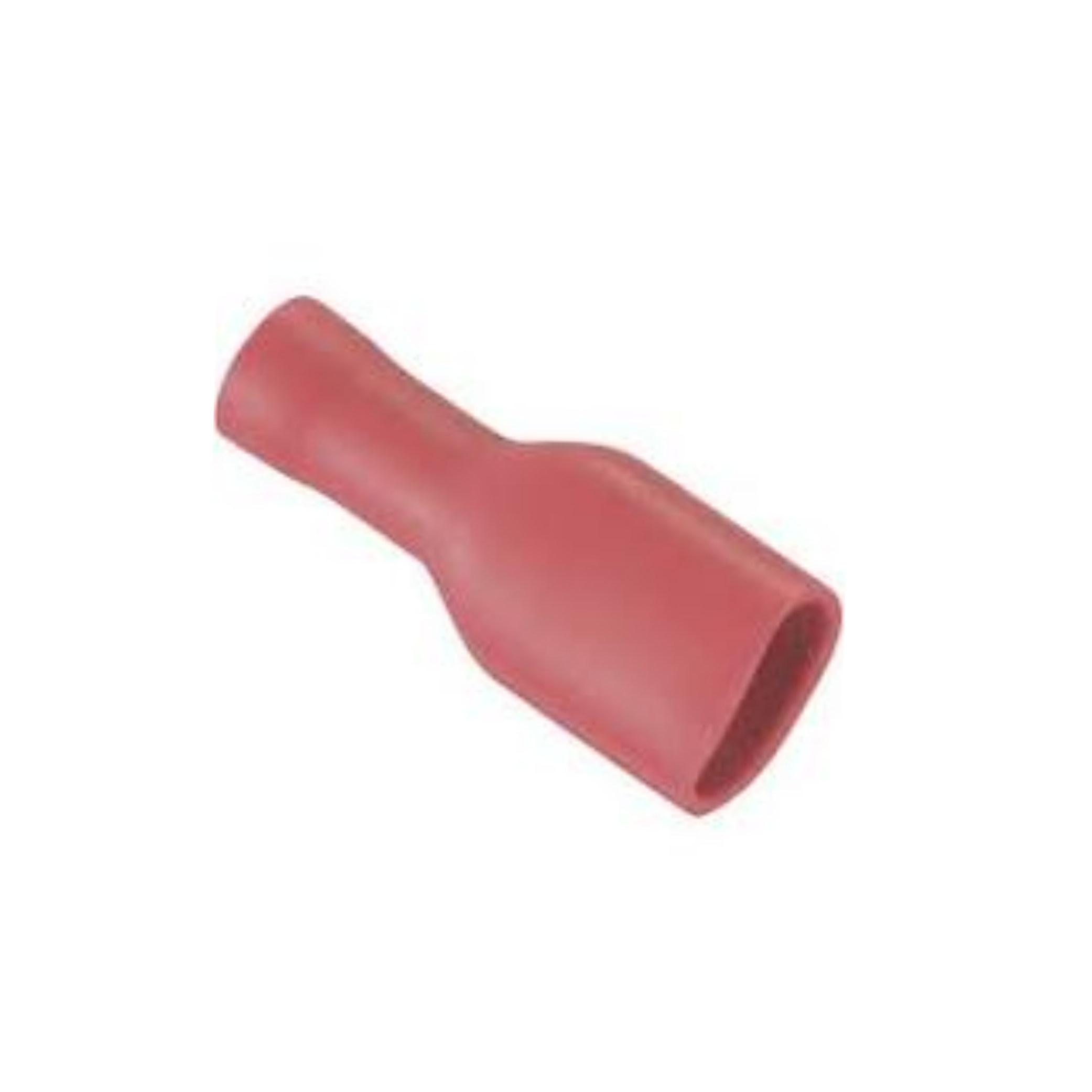 Kabelschuh flach, Buchse 6,3mm. völlig isoliert. Pro 25